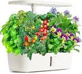 Hydroponics Growing System Kit 12 Pods Indoor Herb Garden with Grow Light by ScienGardenJoysofgardening