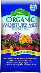 Espoma Organic Moisture Mix Potting Soil - All Natural Potting Mix For All Indoor & Outdoor Containers For Organic Gardening, 1 cubic foot bag. Pack of1 by Espoma