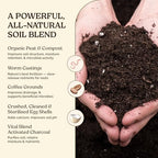 Organic Potting Soil Supplement Mix for Plants, 10 lb - Image 2