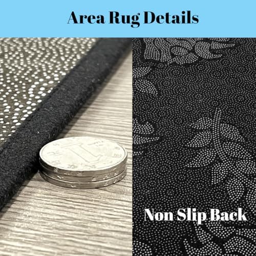 Erosebridal Mallard Duck Lake Area Rug 4'11" x 3'3" Wild Ducks Hunting Living Room Rugs Autumn Reed Natural Sunset Decorative Carpet Wildlife Yellow Green Indoor Floor Mat - Image 4