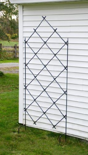 Achla Designs Freestanding Lattice Garden Trellis - Image 2