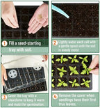 Mr. Pen- Seed Starter Tray Kits, 10 Pack, Total 400 Cells - Image 5