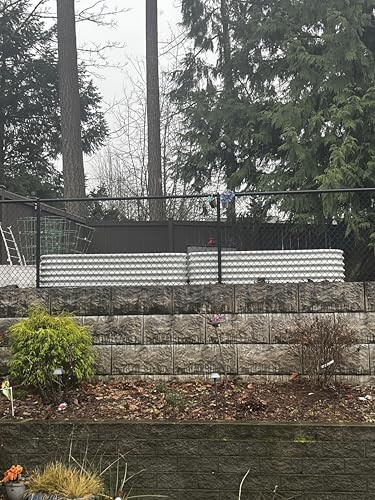 Anleolife 6-Bed 81x81in Heart-Shaped Raised Garden Beds, Antique White - Image 6