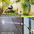 RESTMO Watering Wand Heavy Duty, 15-Inch Long Hose Nozzle Sprayer - Image 6