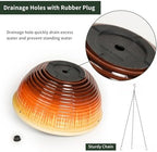 12 inch Large Hanging Planters with Drainage Hole, 2 Pack - Image 3