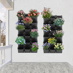 36-Slot Wall Planter, Vertical Garden Flower Pot Holder for Indoor&Outdoor - Image 6
