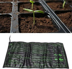 2Pcs Waterproof Seedling Heat Mat, 19.7 X 10in Plant Seed Germination Growth Constant Temperature Pad, Warm Hydroponic Heating Pad for Indoor Home Gardening, Greenhouse(110V-US) - Image 6
