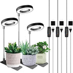 Aokrean Grow Lights for Indoor Plants, Full Spectrum Plant Light with Base by Aokrean