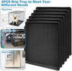 6 Pack Large Auto Oil Drain Pan - 22' Plastic Oil Catch Pan for Cars & Machinery - Image 4