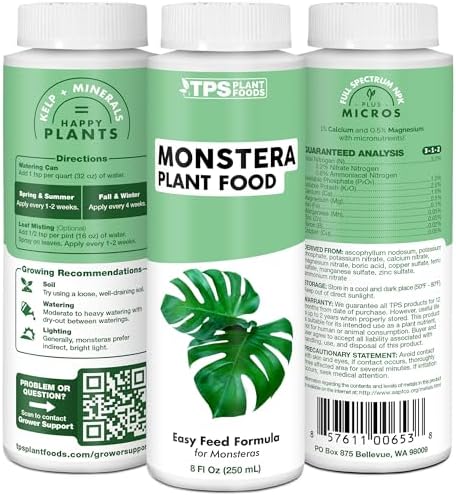 Monstera Plant Food - Liquid Fertilizer for Bigger, Healthier Leaves, 1 Gal - Image 5