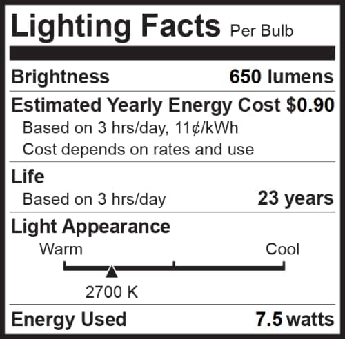 Bioluz LED 24 Pack BR30 LED Bulbs, Indoor Flood Lights 90+ CRI 65W Equivalent uses 7.5W 2700K Warm White 650 Lumens, E26 Base Dimmable Instant On Interior Home UL Listed FCC RoAS Title 20 Certified - Image 6