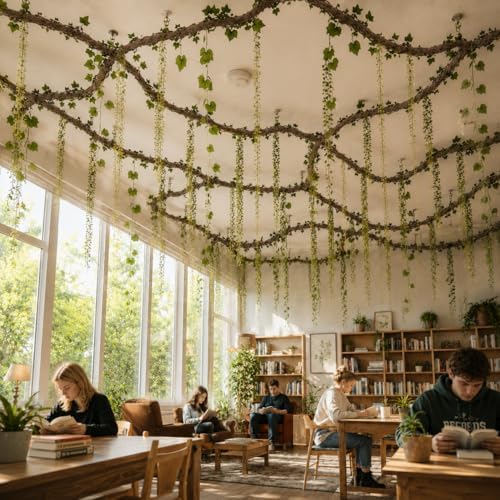 35 Pcs Artificial Bendable Vines Branches Decoration, Jungle Theme Decor - Image 5