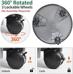 ORIMERC 3 Pack Plant Caddy with Wheels Heavy Duty 12 inch Plant Saucer Self-watering Design, Movable Wheeled Round Planter Stand Coaster Trolley, Flower Pot Dolly Rack Tray on Rolling Caster Roller Indoor Outdoor - Image 3