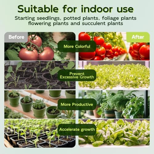 Hlite LED Grow Light 16 inch, Hanging Full Spectrum Linkable 4 Pack - Image 4