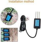 Soil Moisture Meter Digital Plant Temperature Soil Moisture Sensor Humidity Test Meter Plant Accessories Indoor for Gardening Farming and Outdoor Plants - Image 3
