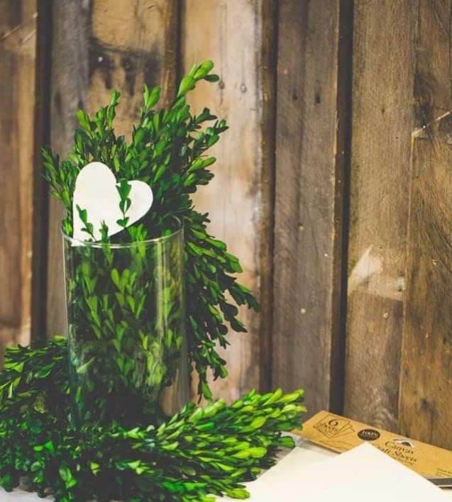 Richland Preserved Boxwood Garland 70" - Image 3