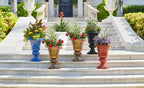 BrylaneHome Traditional Embry Plastic Urn Planter - Image 2