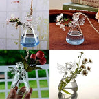 Sziqiqi Glass Guardian Angel Hanging Bud Vase, Plant Containers, 12Pcs - Image 3