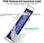 AQQA LED Aquarium Light, 24/7 & DIY Mode Full Spectrum Fish Tank Light - Image 5