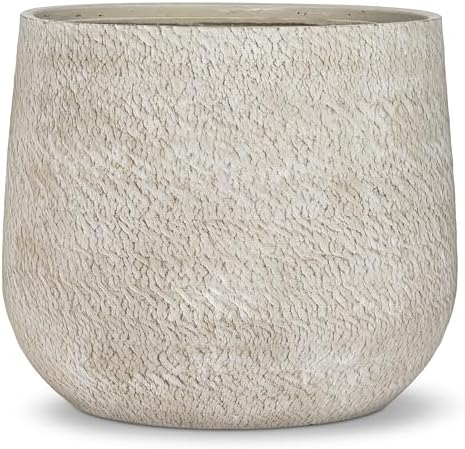 Abbott Collection Extra Large Rough Texture Planters, Set of 2 - Image 3