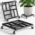 2 Pack 12 Inch Heavy Duty Plant Caddy with Wheels, 800 lbs Capacity Rolling Plant Stand, with Locking Casters, for Large Pots, Washer, Refrigerator & Outdoor Use by Unknown