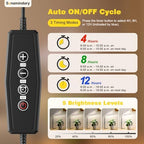 LED Grow Lights for Indoor Plants, Tripod Stand, Dual Head - Image 3