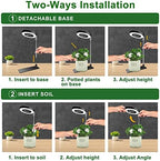 Aokrean Grow Lights for Indoor Plants, Full Spectrum Plant Light with Base - Image 3