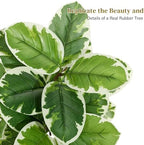GarveeHome Fiddle Leaf Fig Tree Artificial Indoor with Sphere Planter - Image 3