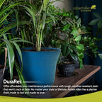 Headwind Traverse Planters – 14" 2 Pack Plastic Plant Pot in Sapphire Blue - Indoor & Outdoor Pots for Plants with Drainage - Decorative Plant Pot, Flower Pots Outdoor for Garden by Robert Allen - Image 4
