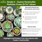 Organic Coarse Vermiculite for Indoor Gardening Plants and Mushrooms – Enhances Soil Aeration, Seed Germination, Rooting Cuttings – Small Packages and Bulk (Vermiculite Grade 4 – Coarse, 20 quarts) - Image 5