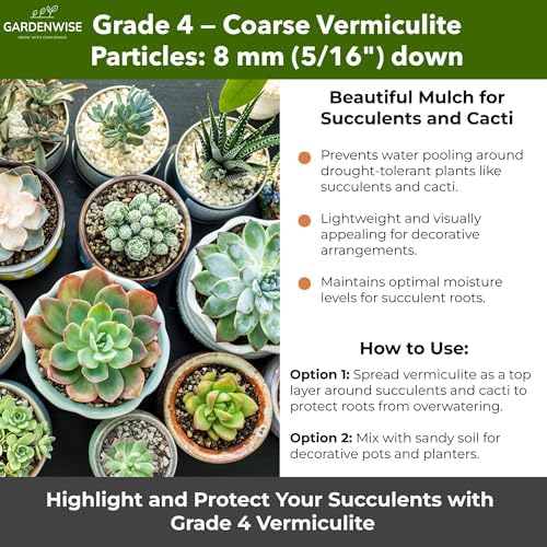 Organic Coarse Vermiculite for Indoor Gardening Plants and Mushrooms – Enhances Soil Aeration, Seed Germination, Rooting Cuttings – Small Packages and Bulk (Vermiculite Grade 4 – Coarse, 20 quarts) - Image 5