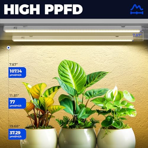 Barrina T5 Grow Lights, Yellow, 2ft 40W (4 x 10W), Full Spectrum, 4 Packs - Image 3