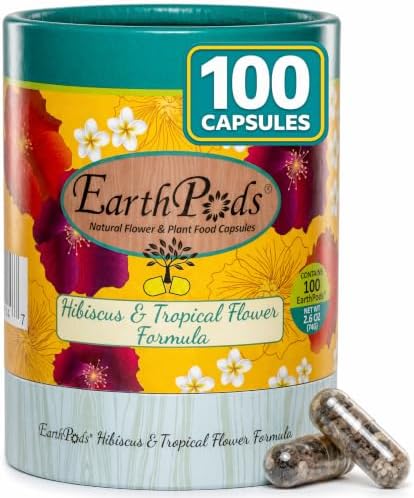 Earth Pods® Organic Hibiscus, Plumeria & Bougainvillea Fertilizer Spikes by EarthwormTechnologies