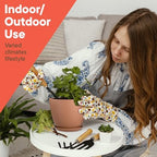 Planter Pots with Drainage Holes - Lightweight, Durable, and Space-Saving Pots for Indoor and Outdoor - Versatile Functionality, Simple Modern Design, Set of 20 Plastic Planter Pots - Terracotta - Image 7