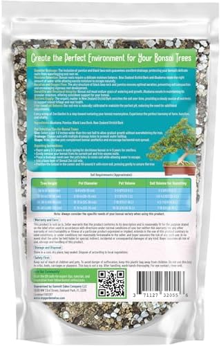 GARDENWISE Zen Garden Bonsai Soil Mix – Fast-Draining & Organic for Junipers, Pines, and Drought-Tolerant Bonsai Trees – Handcrafted in the USA with Japanese Akadama & Pumice (3 quarts) - Image 2