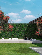 GreenSmart Premium Artificial Grass Wall Panels | Realistic Plant Greenery Privacy Panels | Decor for Fence, Garden, Patio & Balcony | Never Fade Indoor Outdoor Use (Tuscany) - Image 6