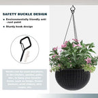 2.36IN Ceiling Screw Hooks for Hanging Plants, Safety Buckle,110 Pcs - Image 4