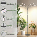 LBW Grow Lights for Indoor Plants, 75" Tall Full Spectrum Plant Grow Light - Image 5