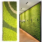 200g Artificial Moss for Crafts, Faux Decorative Plant for DIY Walls Wedding Party Table Centerpieces Home, Rose Red - Image 3