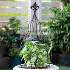 29-Inch Garden Trellis Obelisk – Durable Metal Support for Plants - Image 4