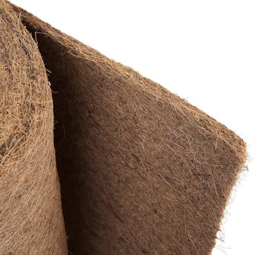 Coconut Mulch Mats, Coconut Fiber Mulch Mat Tree Ring Weed Barrier Multiple Sizes(20x100CM) - Image 6