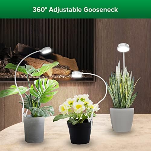 SANSI Grow Lights for Indoor Plants, Pot Clip-On Plant Light, 4-Pack - Image 6