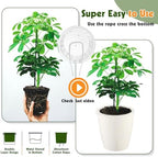 Self-Watering Pots for Indoor Plants, 16-Pack Self Watering Planter with Drainage Holes, Small African Violet Pots with Water Indicator, 10-Pack 5''/6-Pack 6.7'' Orchid Pot, White - Image 7