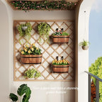 2Pack Cute Railing planter box Fence planters Window boxes planters porch - Image 7