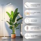 Kullsinss Tall Grow Lights for Indoor Plants with Stand, 2-Head 114 LEDs - Image 6