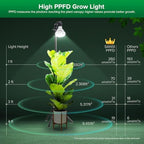 SANSI Grow Light for Indoor Plants, 30W Full Spectrum Standing Plant Light - Image 2