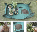 Waterproof Ox Fabric Plant Repotting Mat for Indoor Succulents - Portable Gardening Transplanting Mat (50x50CM) - Ideal for Easy Potting & Repotting - Image 4