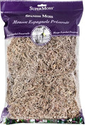 SuperMoss (26911) Spanish Moss Dried,Natural,8 Ounces,(Pack of 10) by SuperMoss