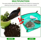 Repotting Mat 1pc Planting Mat PE Gardening Potting Mat DIY Foldable Waterproof Flower Plant Transplanting Mats for Gardening Tools(1pc 50cm) - Image 7