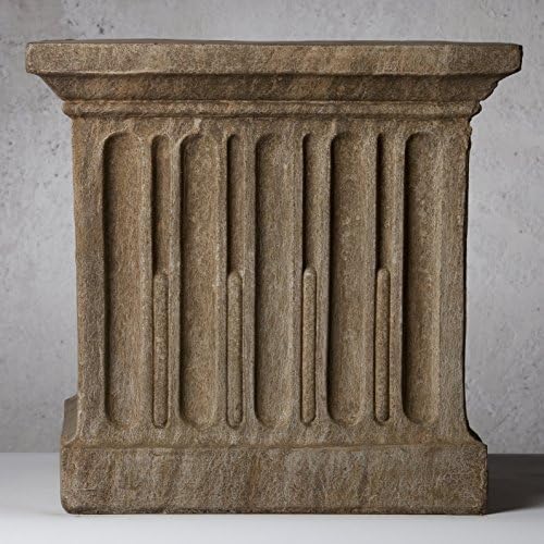 Campania International P-596-AL Newberry Urn, Aged Limestone Finish - Image 2